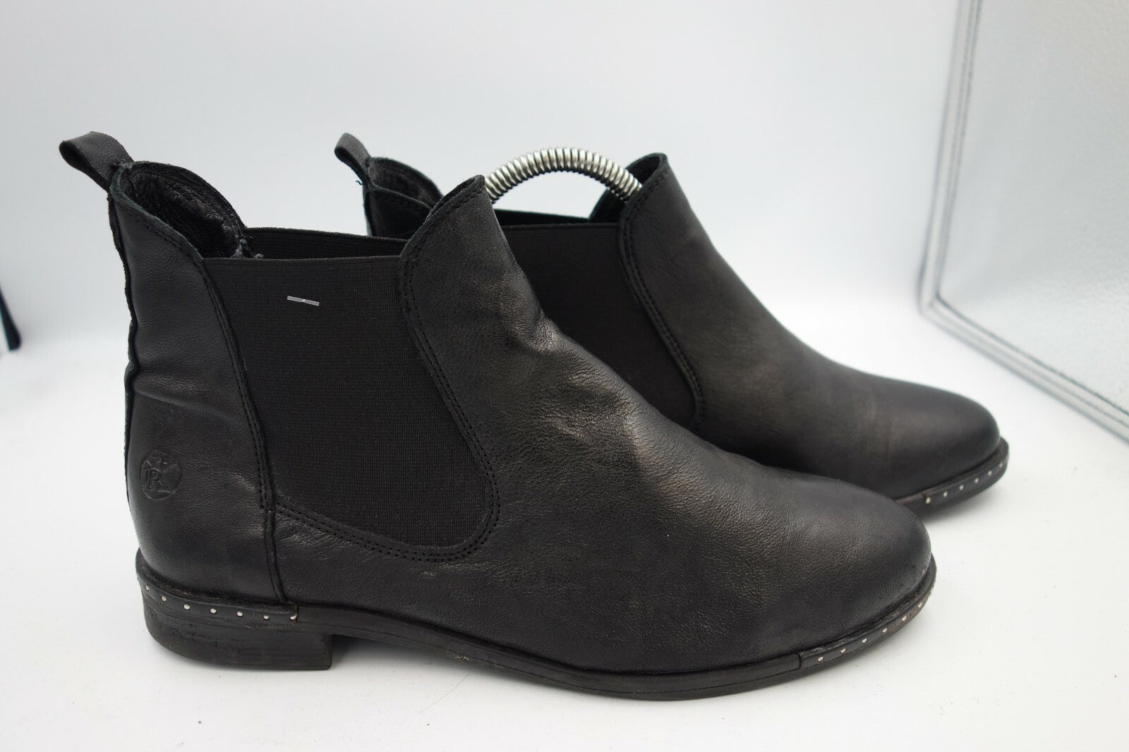 ES0552 Damen Stiefeletten von Post X Change, schwarz, 381