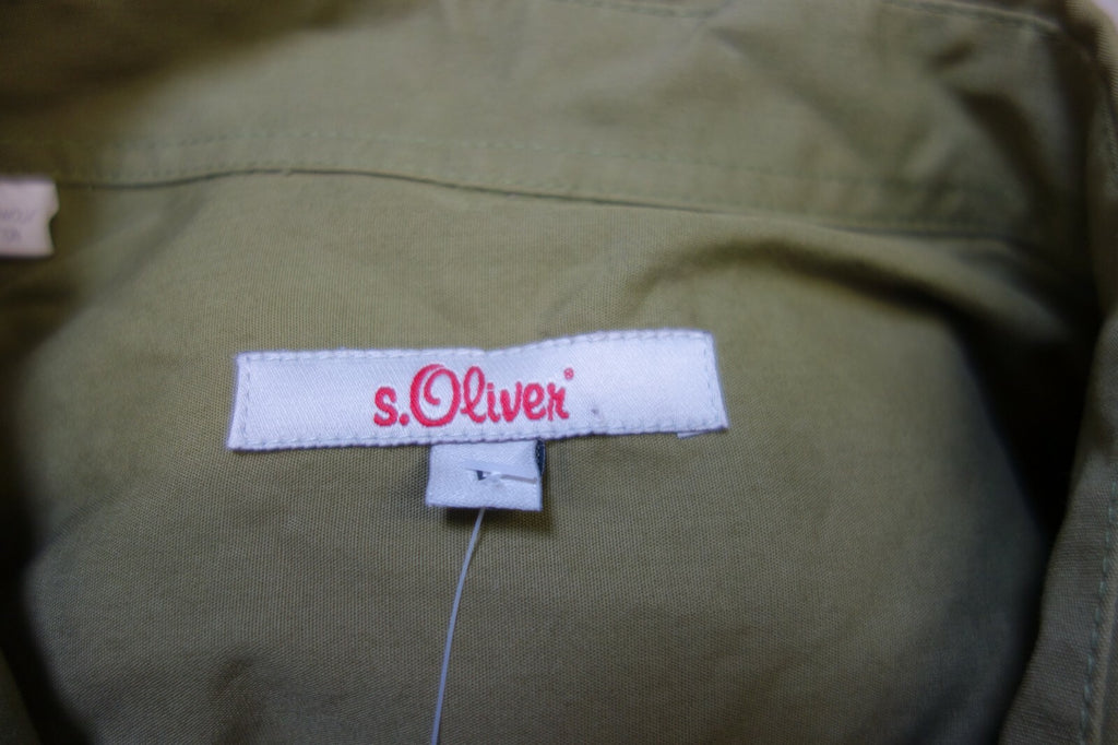 EK0432 Damen Bluse von s. oliver grün Gr. L 5