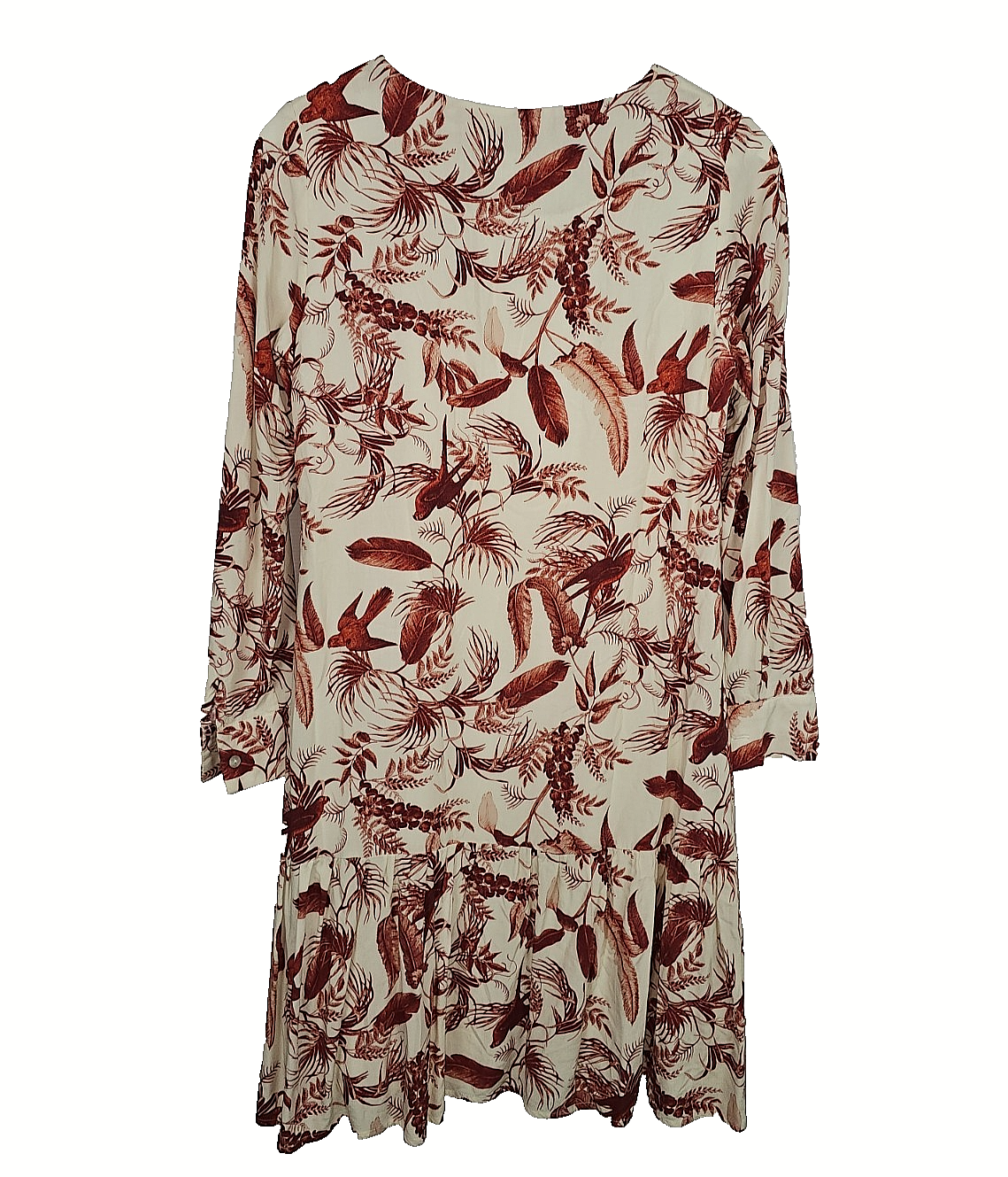 EK7796 Damen Kleid von Alba Moda, rot-weiß, Gr.343