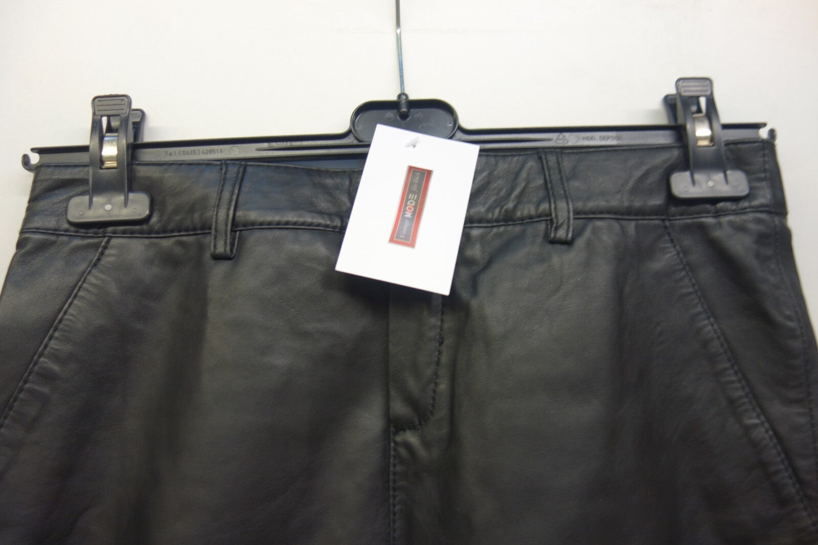 EK2373 Damen Leder Rock von Opus, schwarz, Gr. 341