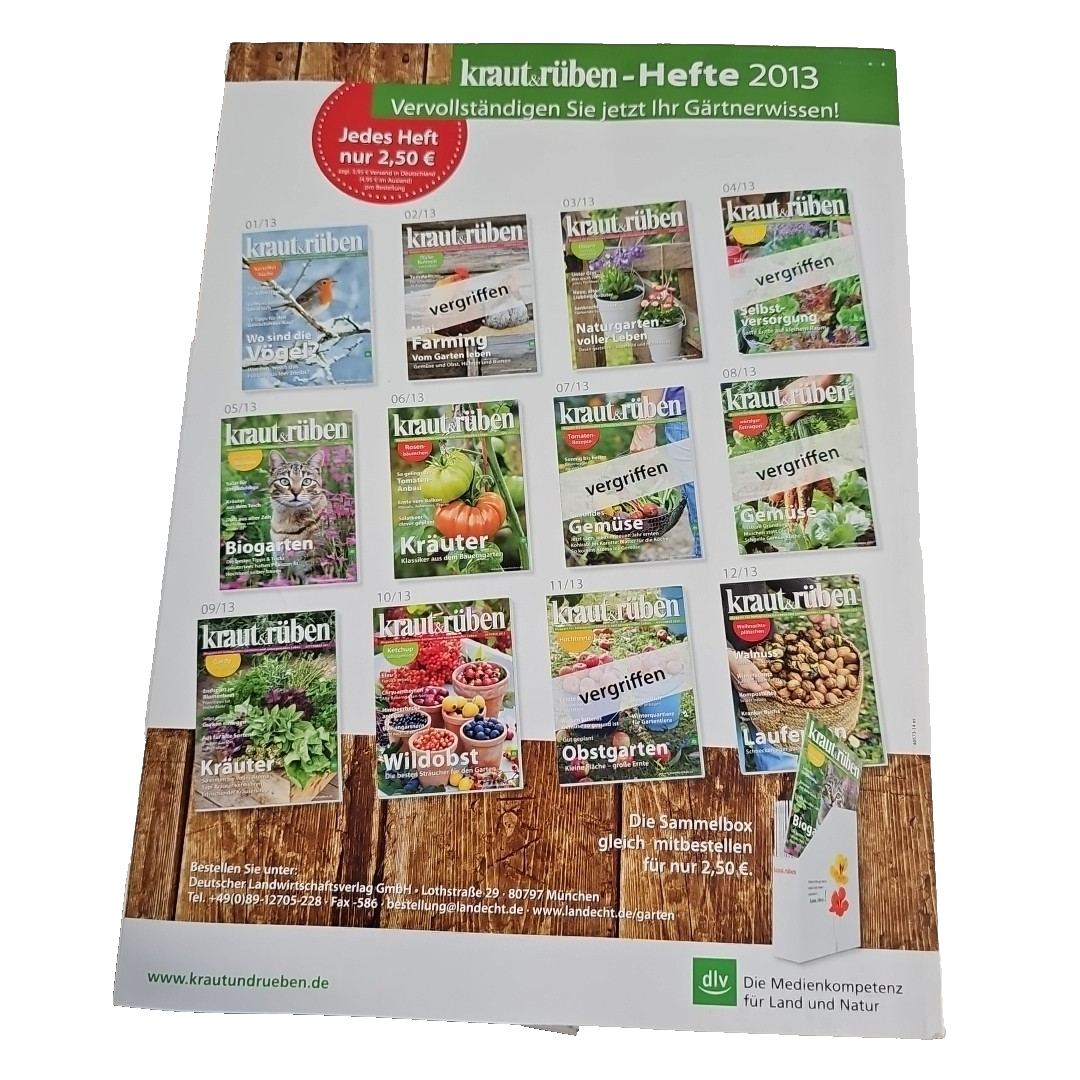 EB3491 Kraut und Rüben, 01/2015, biologisches Gärtnern und naturgemäßes Leben1
