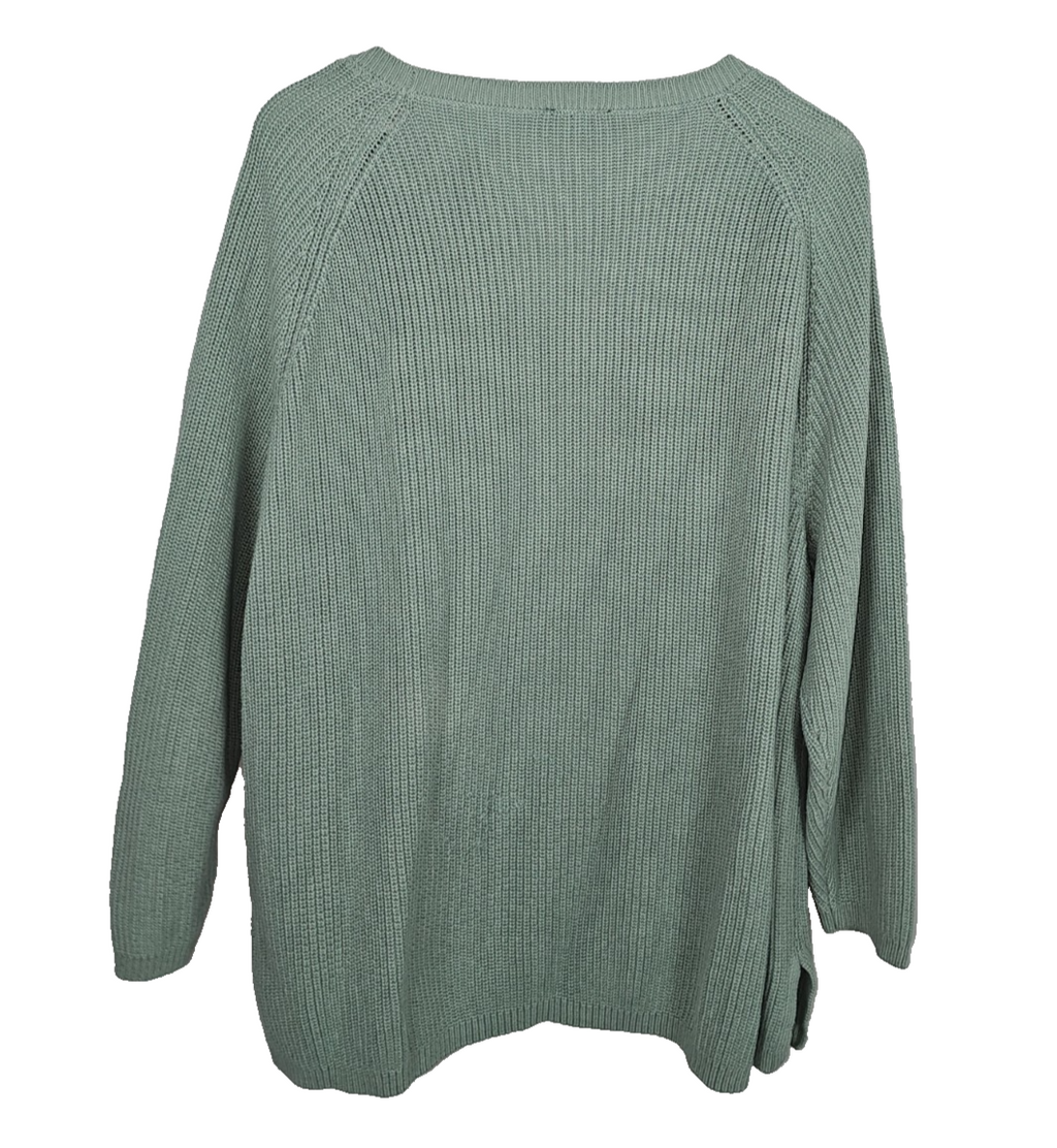 EK7914 Damen Pullover von C&A, Grau-Grün, Gr. XXL4