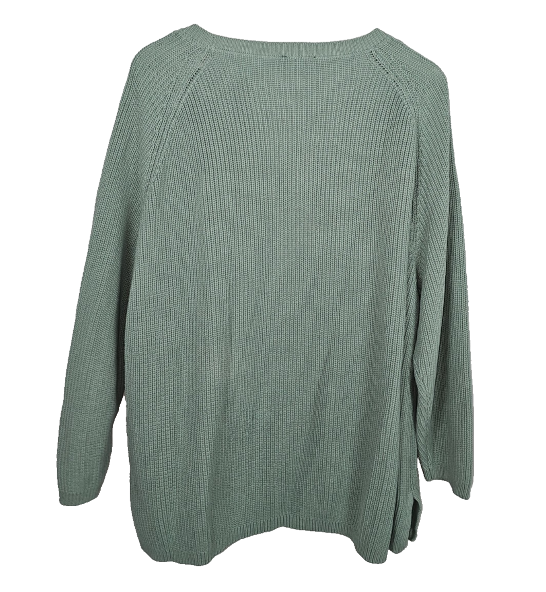 EK7914 Damen Pullover von C&A, Grau-Grün, Gr. XXL4