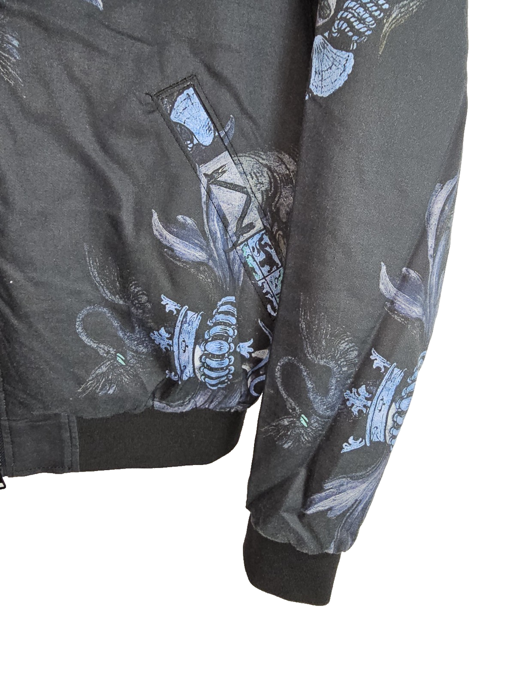 EK7840 Unisex Jacke von Raw, Blau, Gr.S5