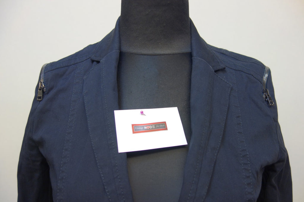 EK2511 Damen Jacke von Marc Cain, schwarz, Gr. S/M1
