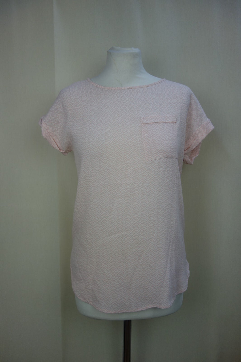 EK2922 Damen T-Shirt von Lieblingsstück, rosa mit Muster, Gr.340