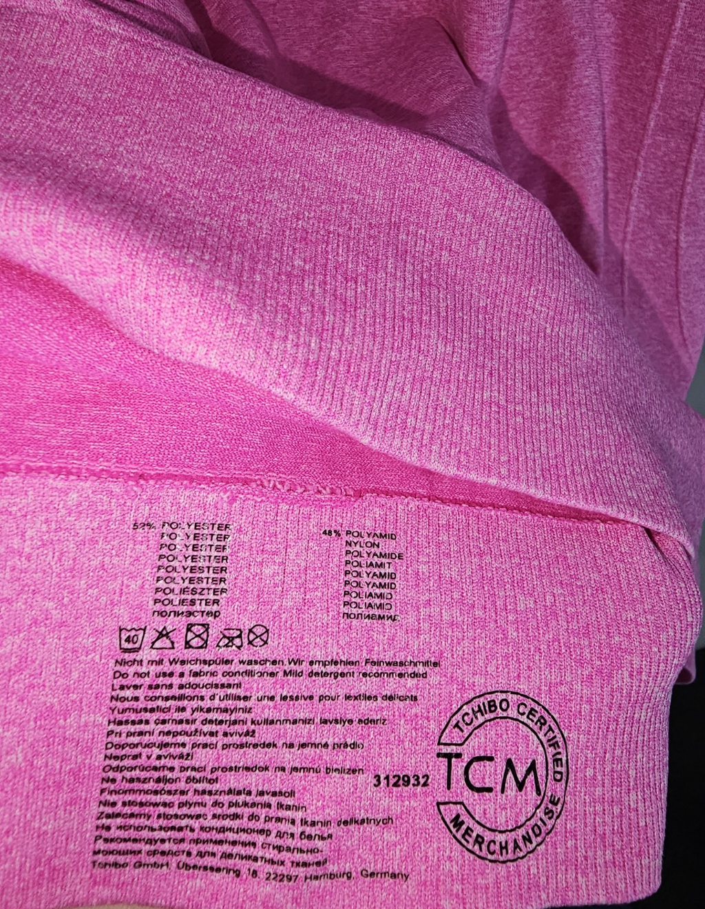 EK7885 Damen Sportshirt von Active Tchibo, Pink, Gr. M3