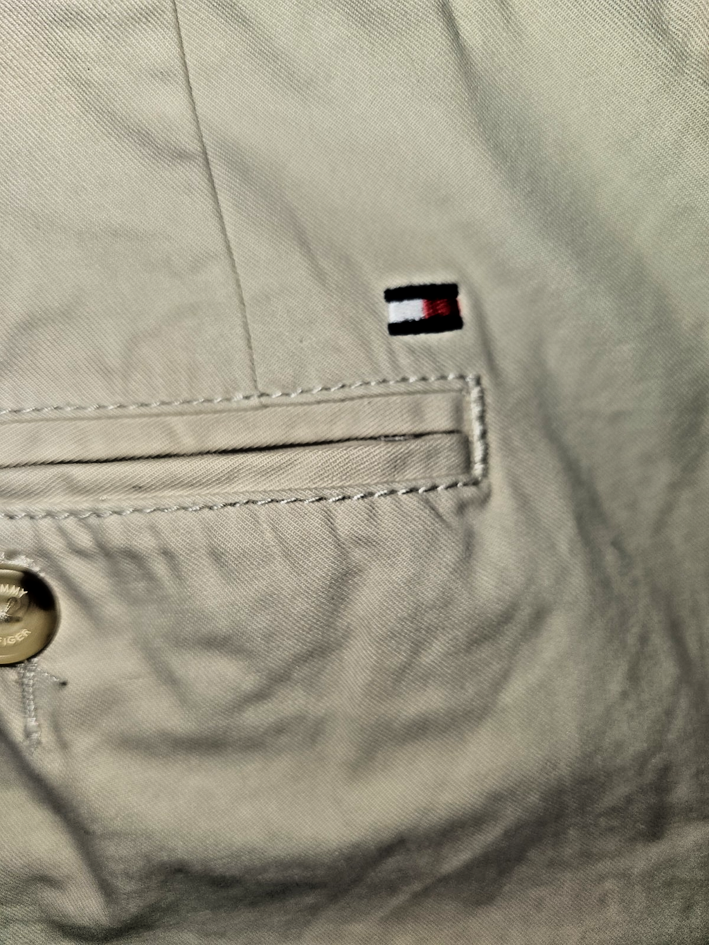 EK 7659 Tommy Hilfiger Sommerhose Herren Beige Gr 36/342