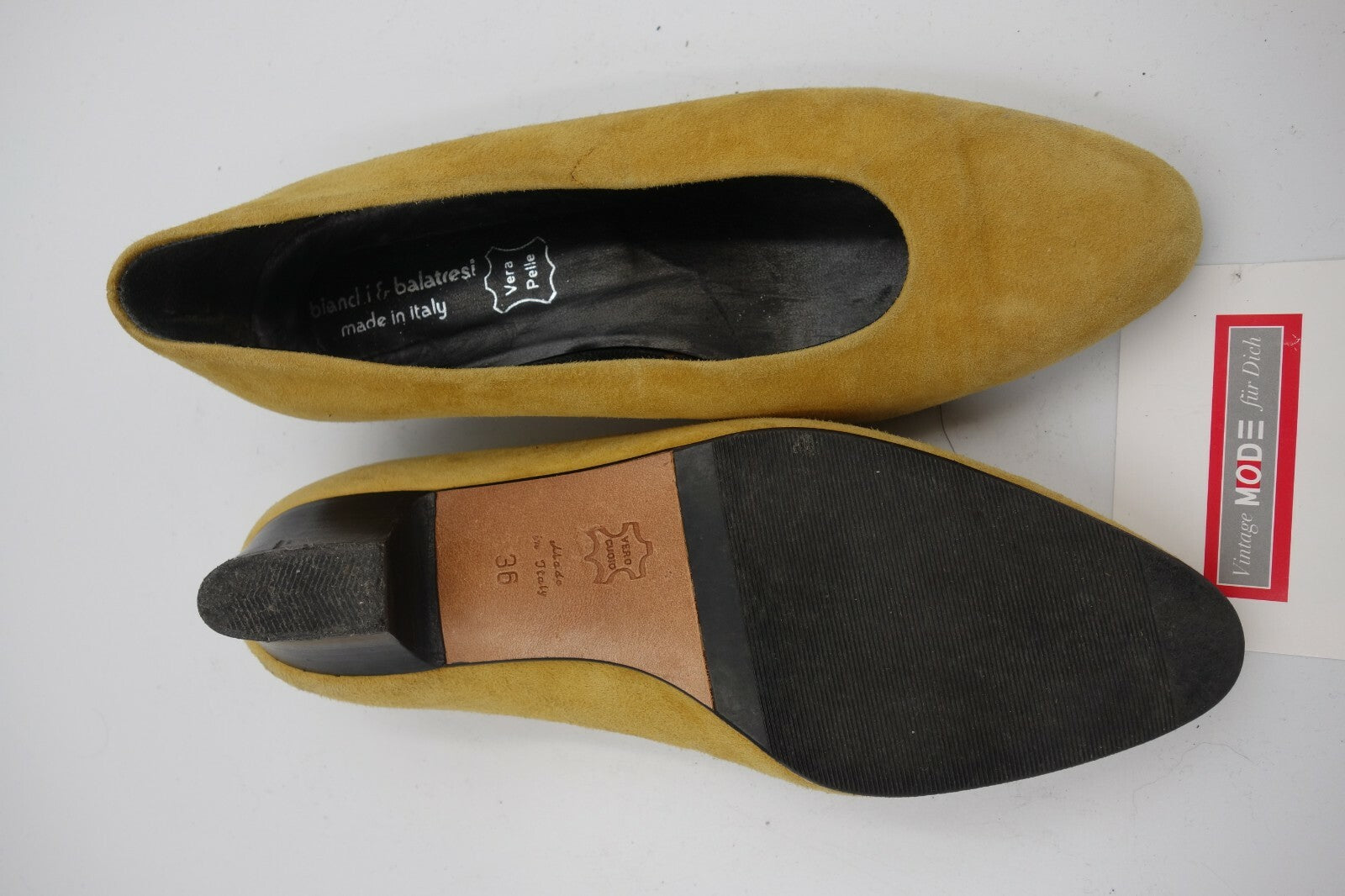 ES0153 Damen Pumps von bianchi es balatresi, ocker, 365