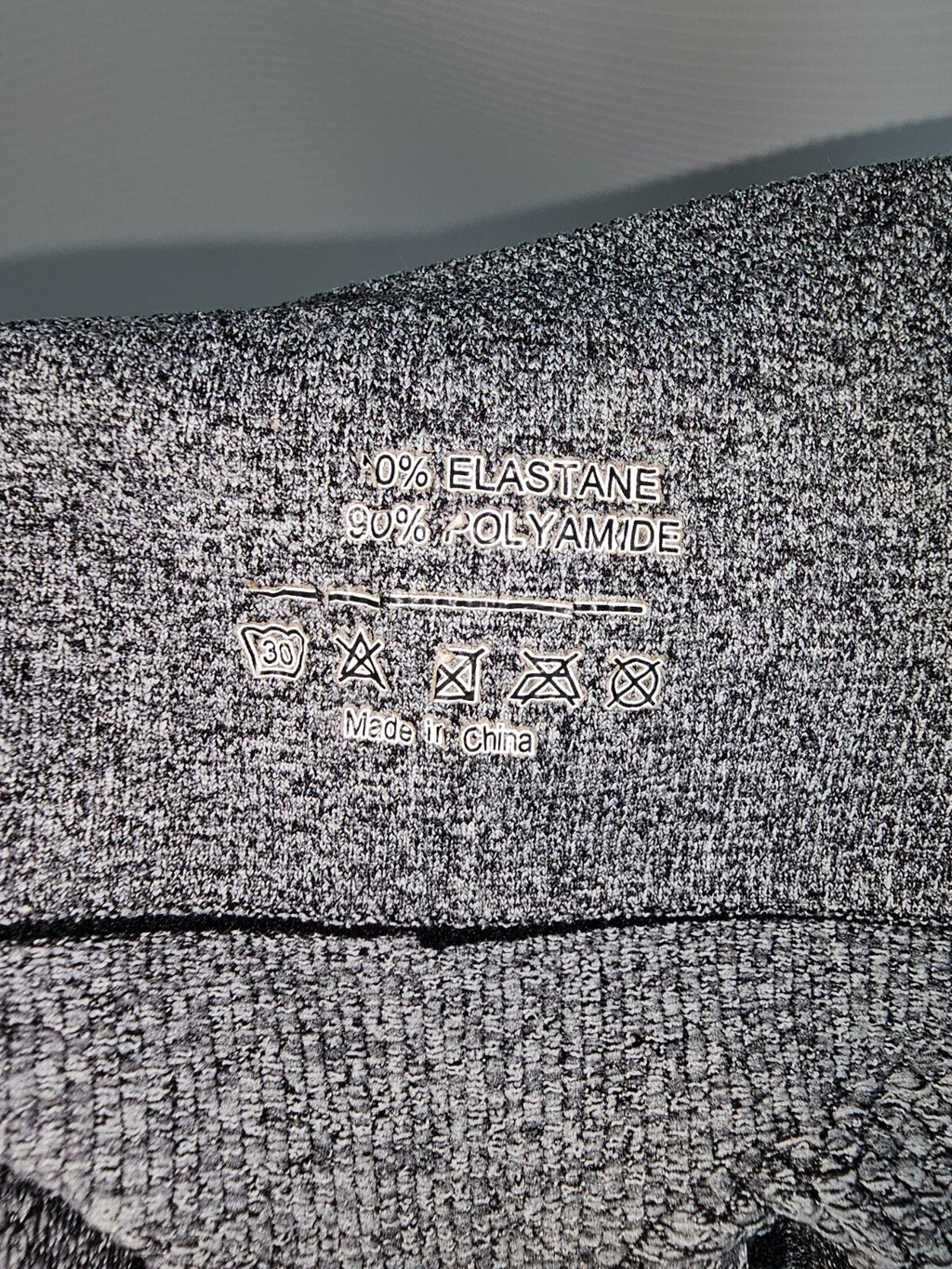 EK6387 Damen Leggins, Grau, Gr.:s4