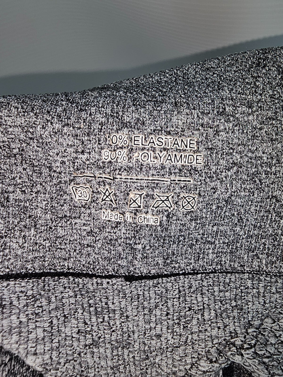 EK6387 Damen Leggins, Grau, Gr.:s4