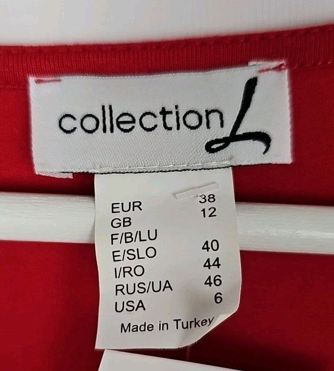 EK9477 Damen T-Shirt Collection Gr.38 Rot1