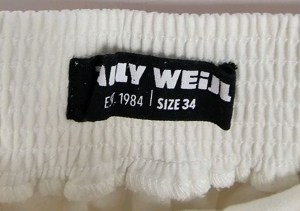 EK8882 Damen Shorts von Tally Weijl, Weiß, Gr. 344