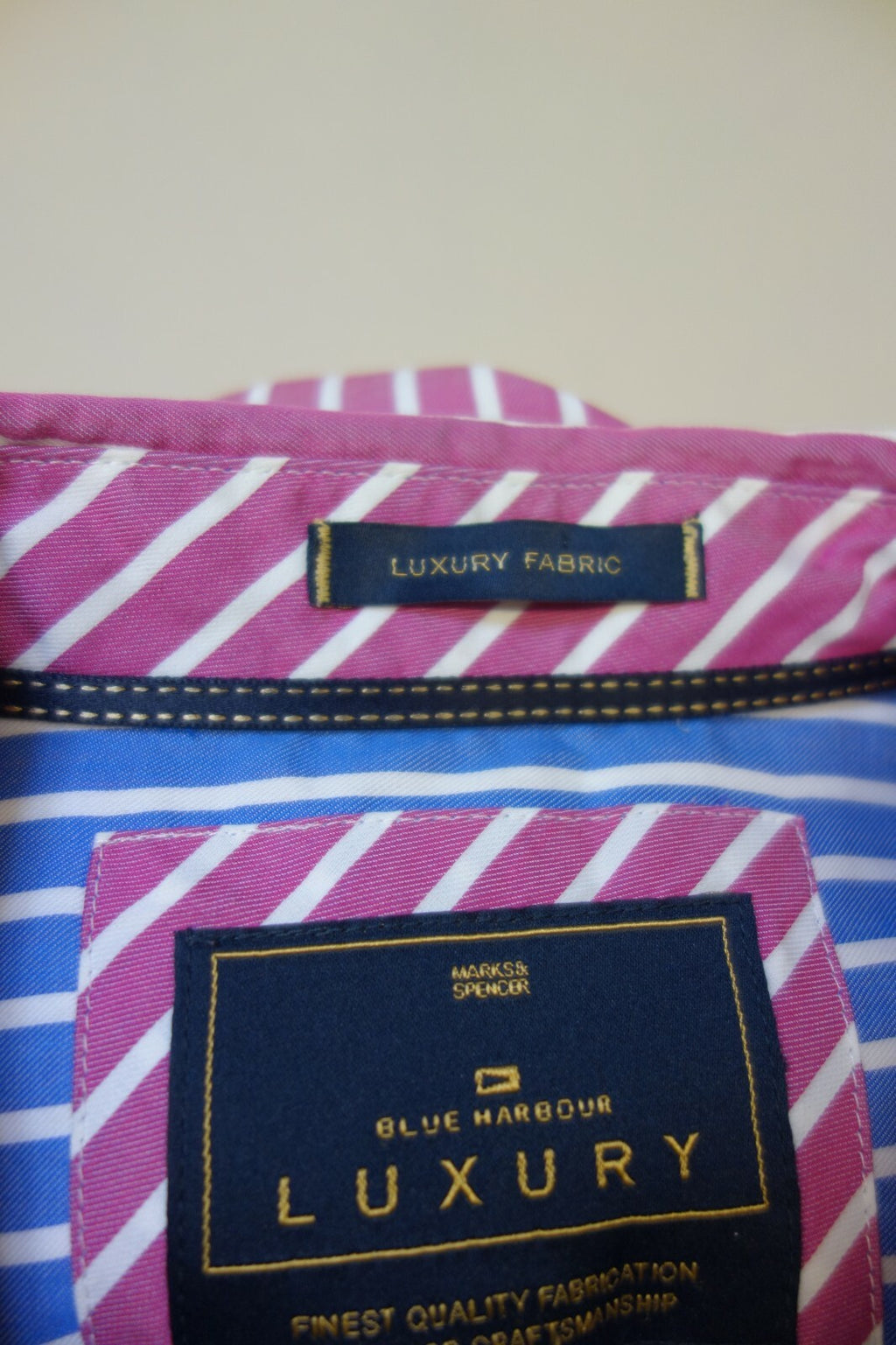 EK1408 Herren Hemd von Marks&Spencer, Gr.XL, gestreift4