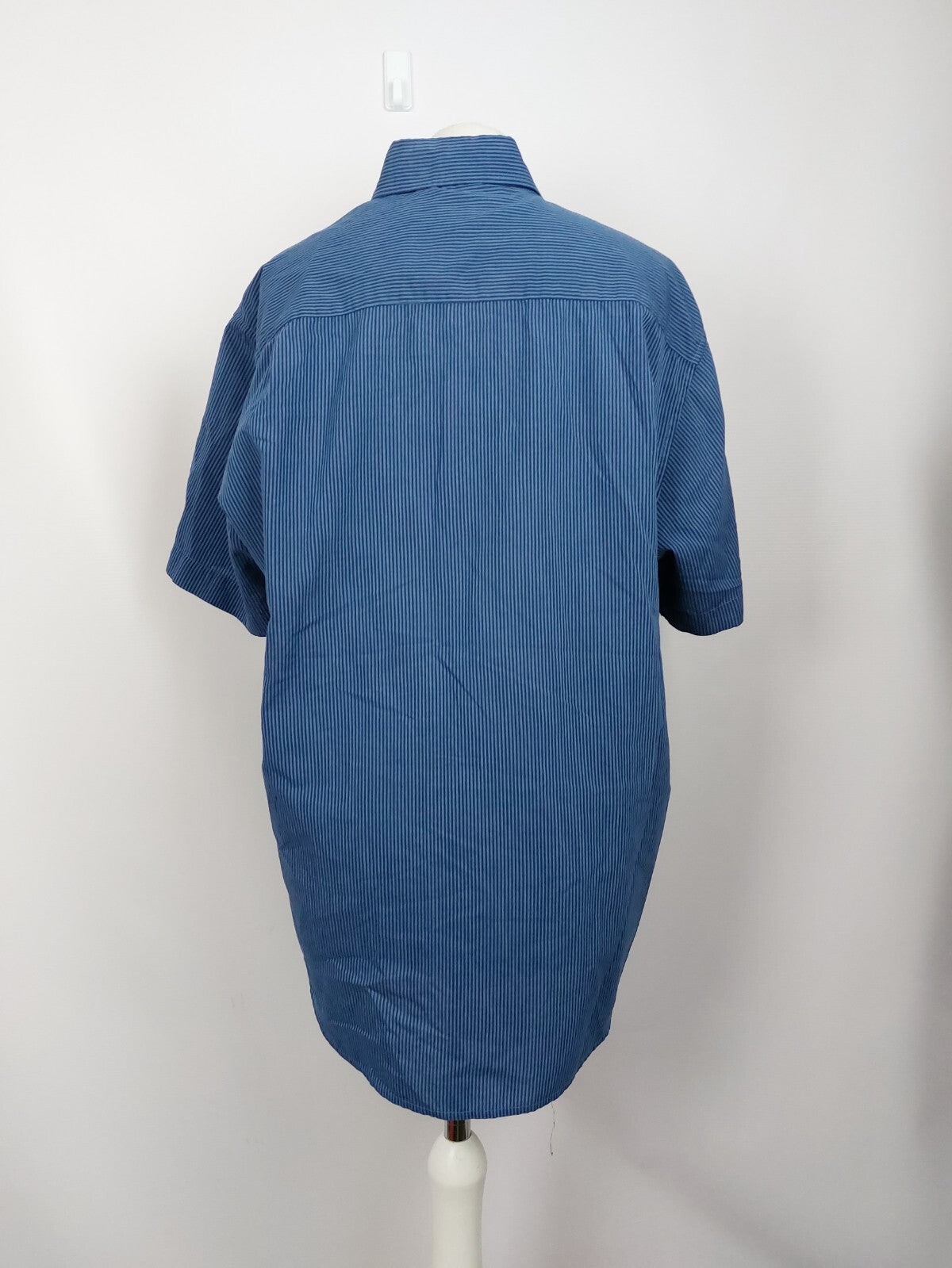 EK5112 Herren Hemd von OVS, blau, gestreift, Gr. 414