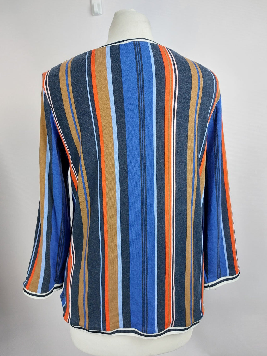 EK4111 Damen Shirt von Street One, blau-orange, Gr.363