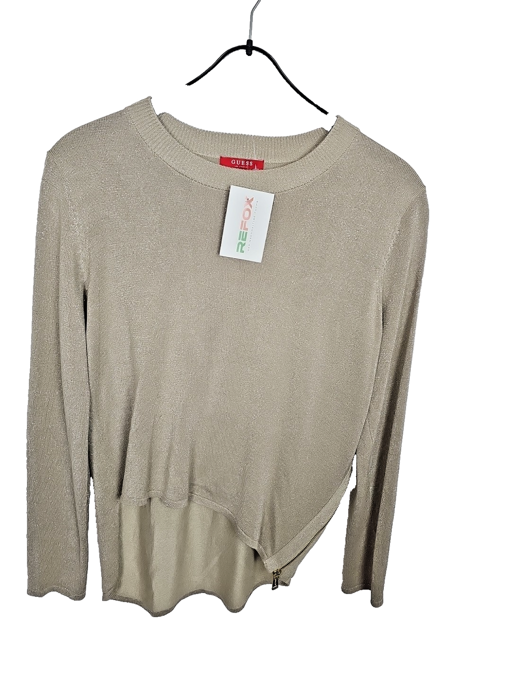 EK 7662 Guess Oberteil Gold  Beige Gr M0