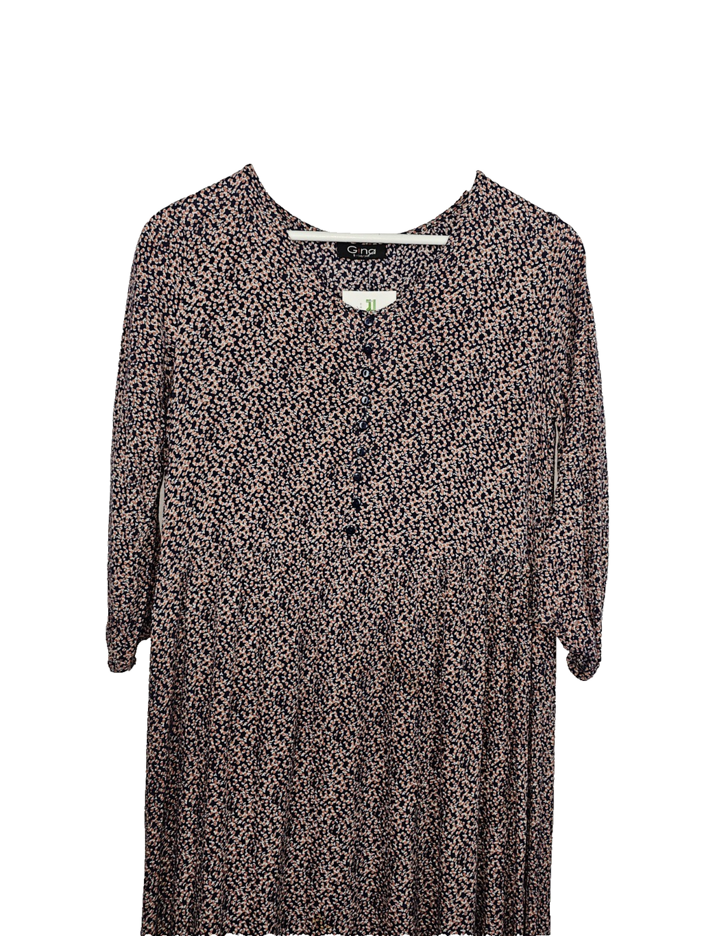 EK7795 Damen Kleid von Gina, Mehrfarbig, Gr.S (34/36)1