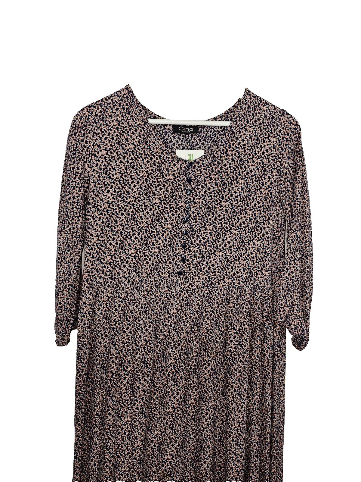 EK7795 Damen Kleid von Gina, Mehrfarbig, Gr.S (34/36)1