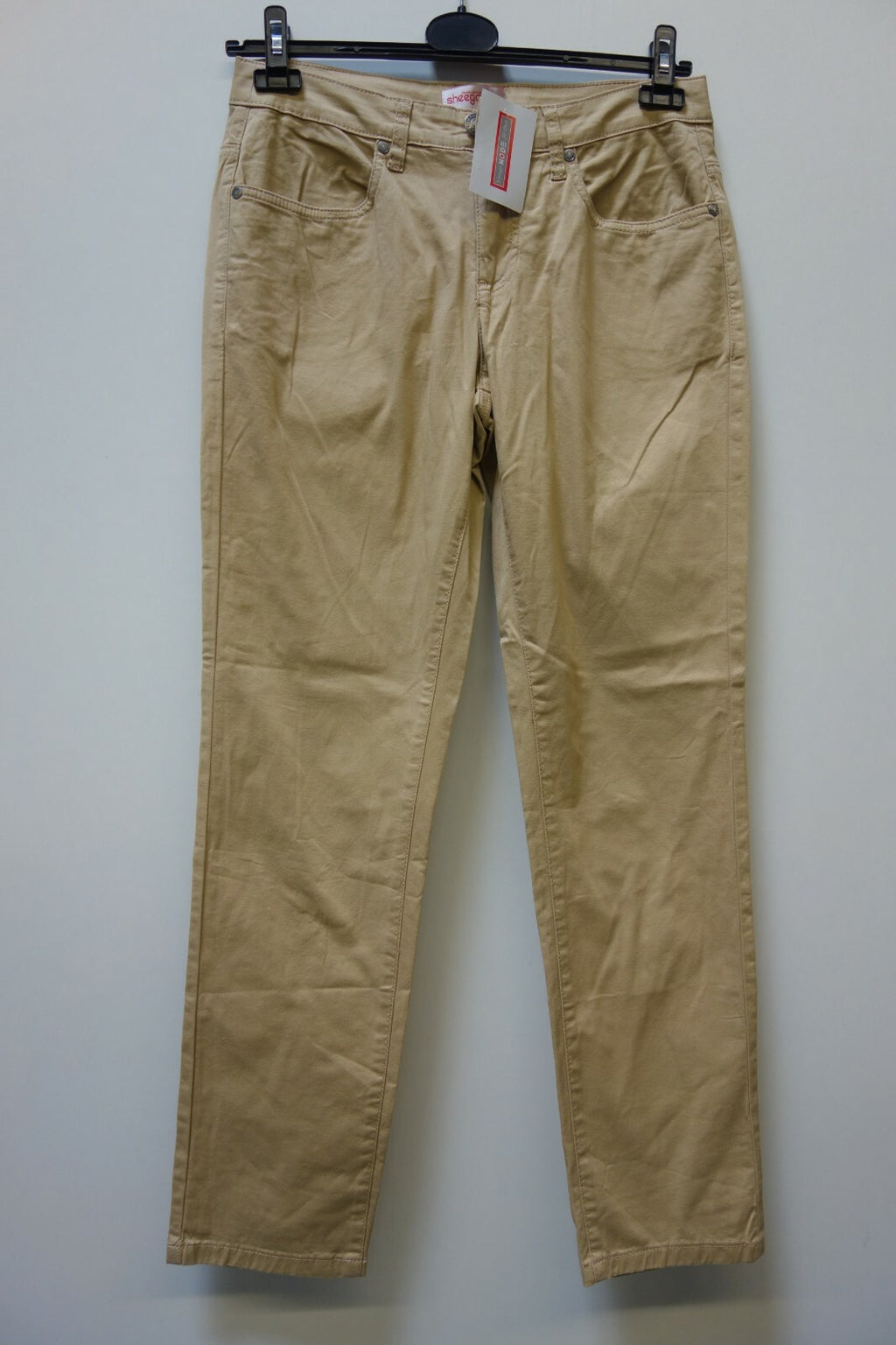 EK1665 Damen Hose von Sheego, Gr. 40, beige0