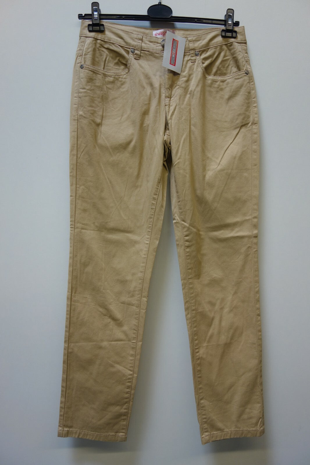 EK1665 Damen Hose von Sheego, Gr. 40, beige0