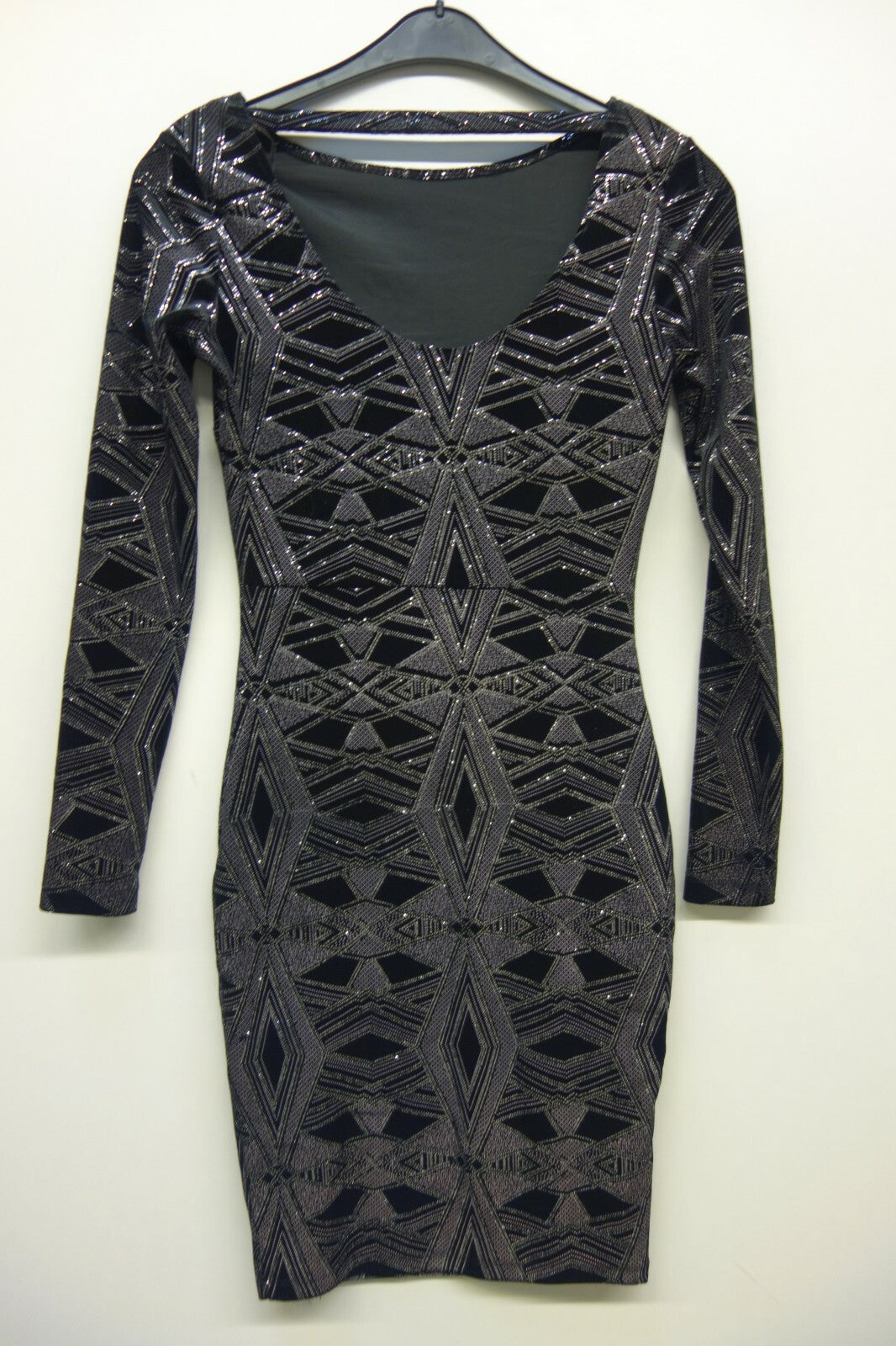 EK1099 Damen Kleid von Orsay, schwarz, Glitzernd, XS4