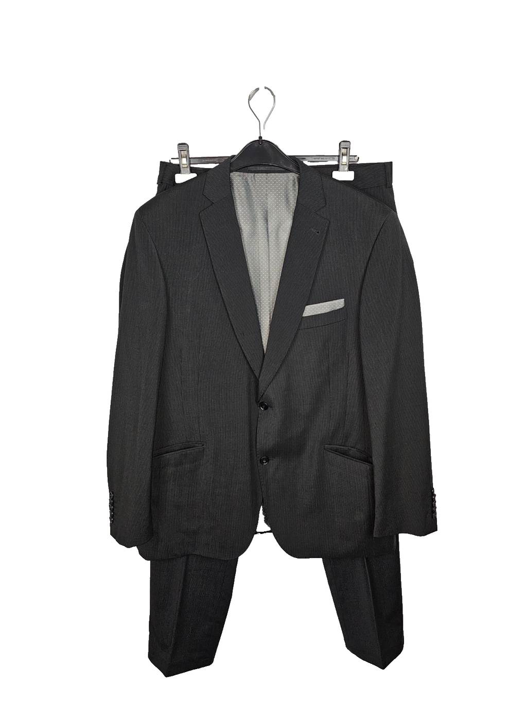EK7090 Herren Anzug von Wood Blend, Schwarz Gr.520