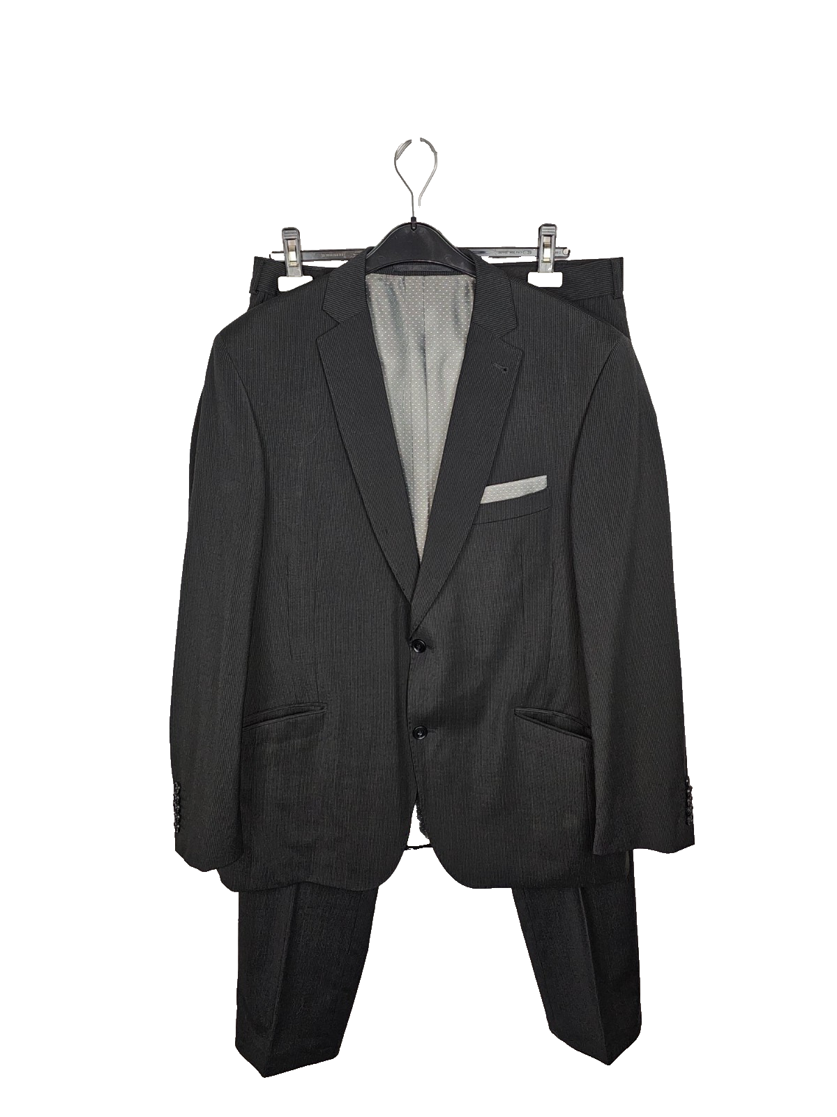 EK7090 Herren Anzug von Wood Blend, Schwarz Gr.520