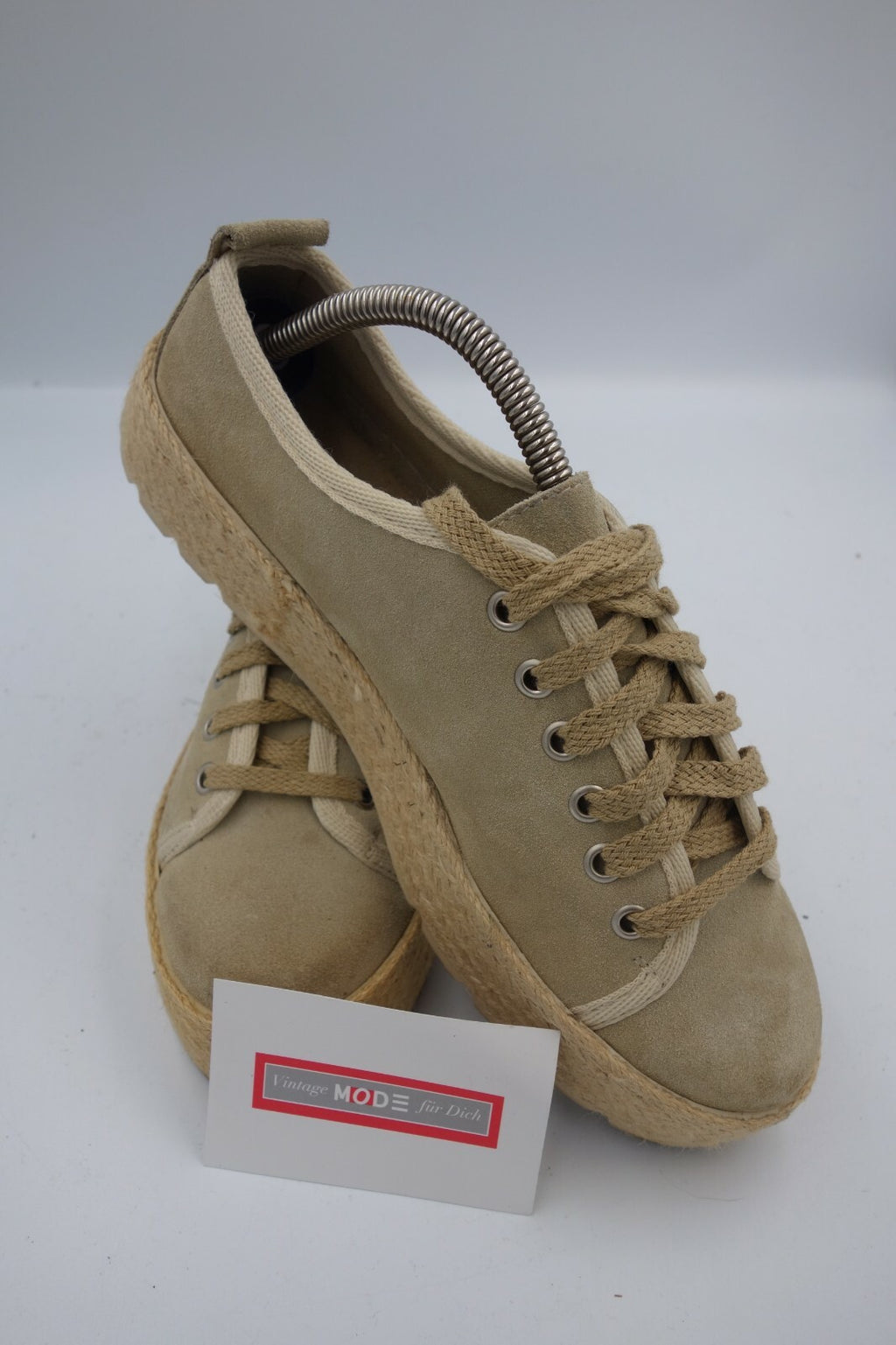 ES0493 Damen Sneaker, gräulich-beige, 390
