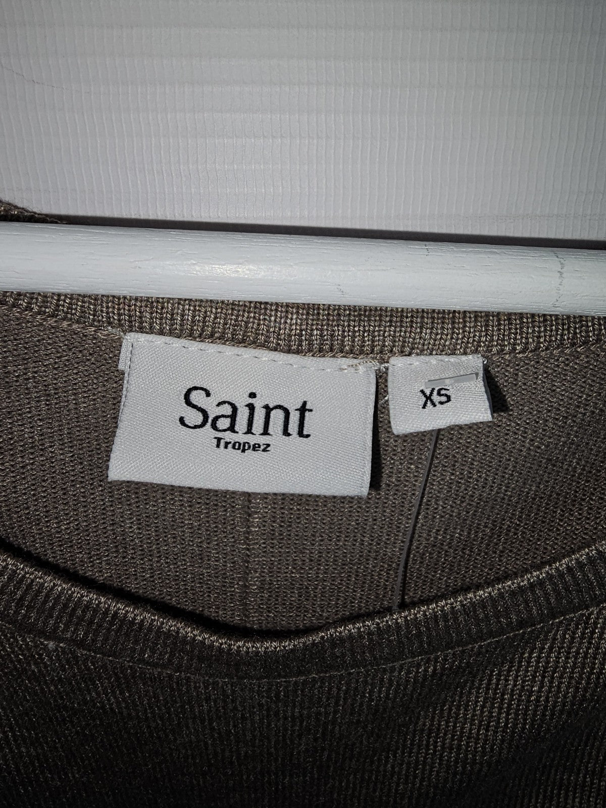 EK7641 Damen Pullover von Saint Tropez, Braun, Gr.xs2