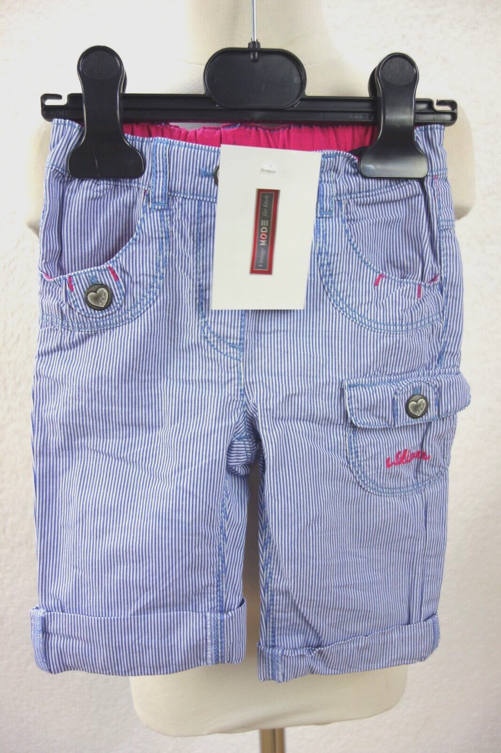 EK4174 Kinderhose von s.Oliver, blau/weiß gestreift, Gr. 740