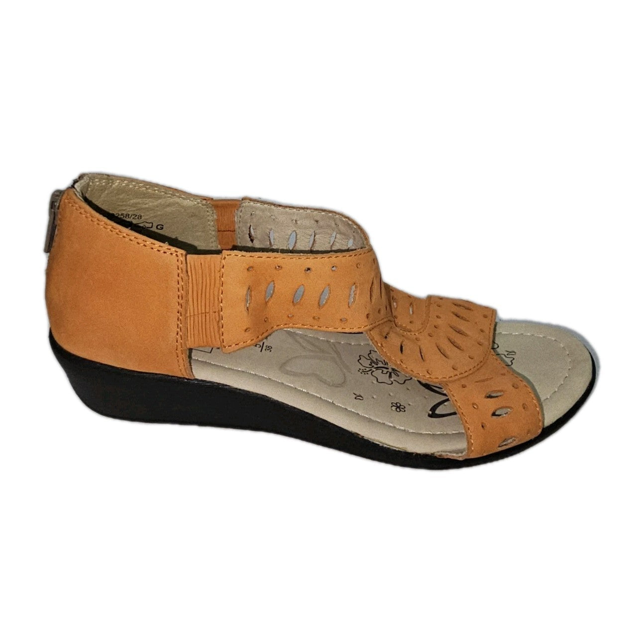 ES725 Damen Sandale von Caprice, orange, Gr.383