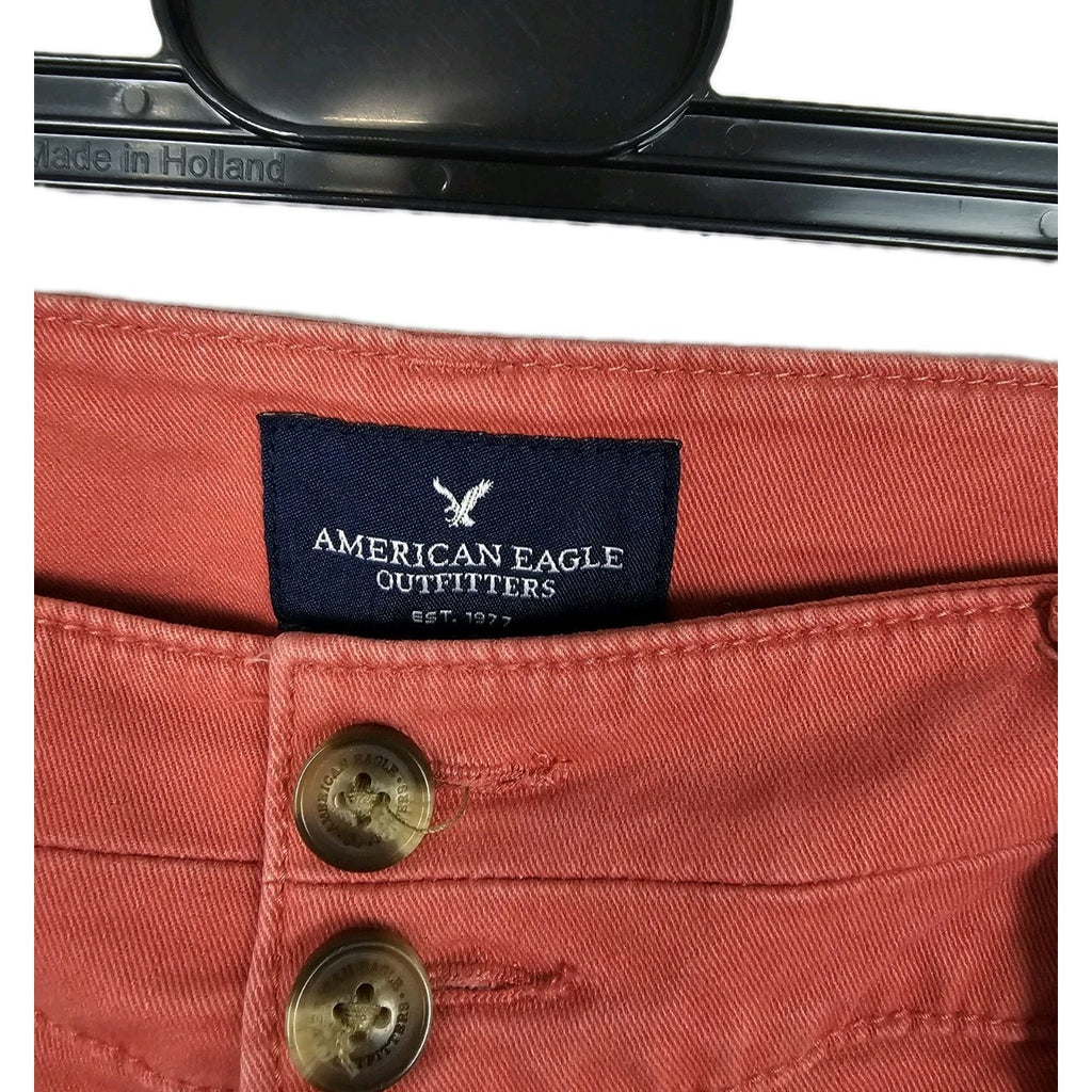 EK10674 Damen Hose von American Eagle Outfitters, Rot, Gr. 441