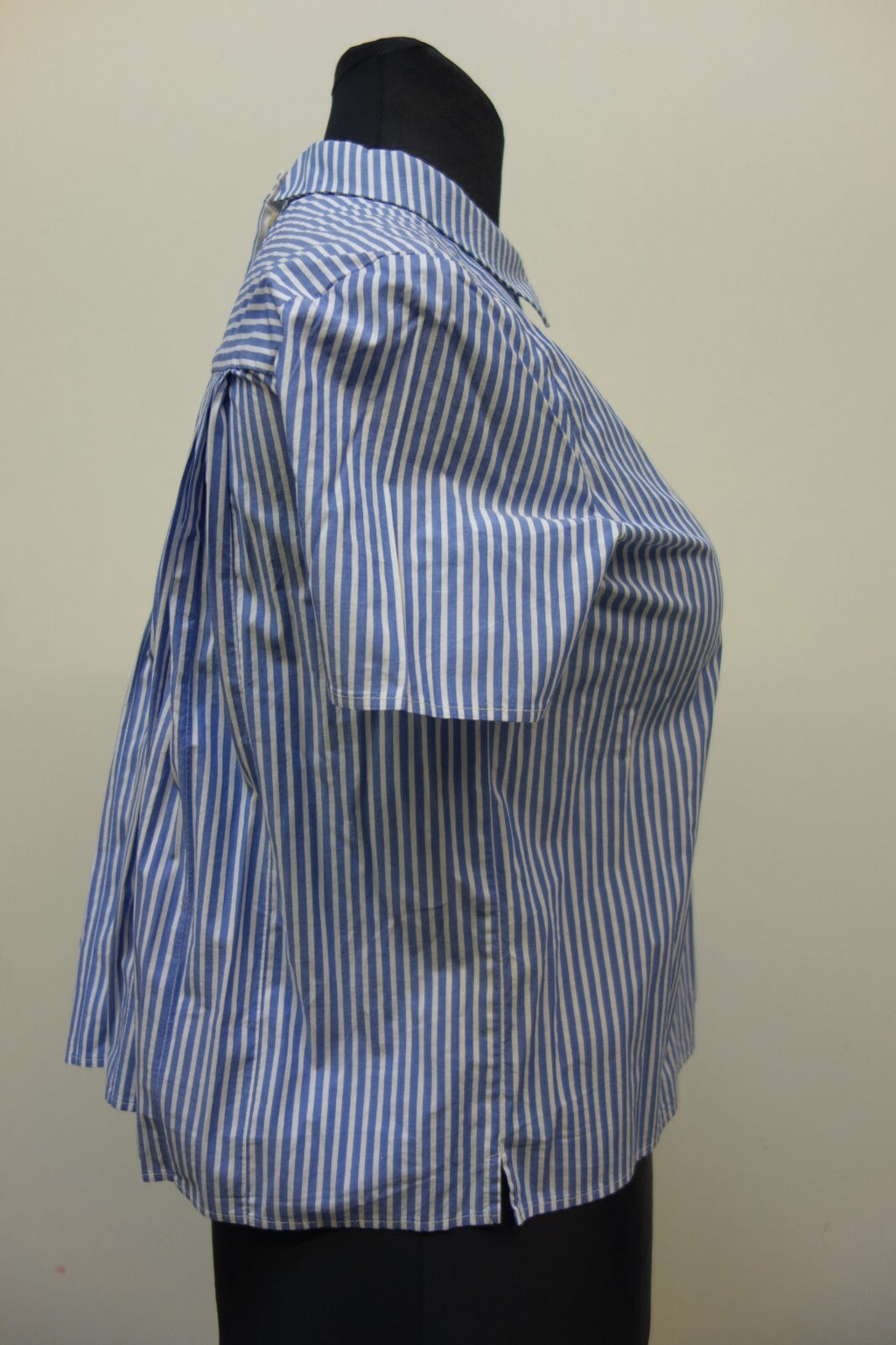 EK2651 Damen Oberteil von SET Größe 38 blau, weiß gestreift2