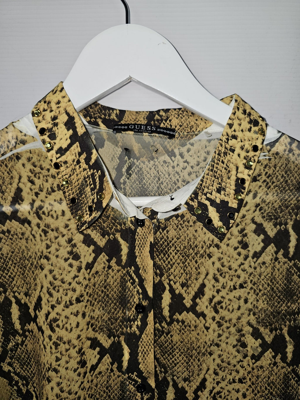 EK9112 Damen Bluse von Guess, Braun, Gr. Ca 381