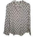 EK9954 Damen Bluse von Marie Lund, weiß-grau, Gr.360