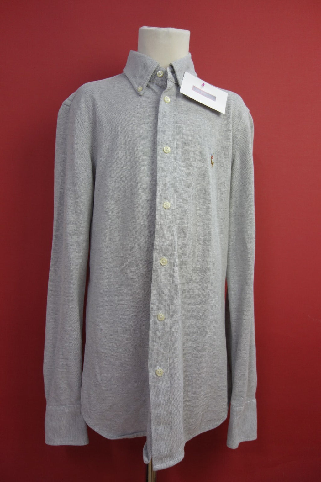EK3968 Kinder Polo von Ralph Lauren, grau, Gr. S0
