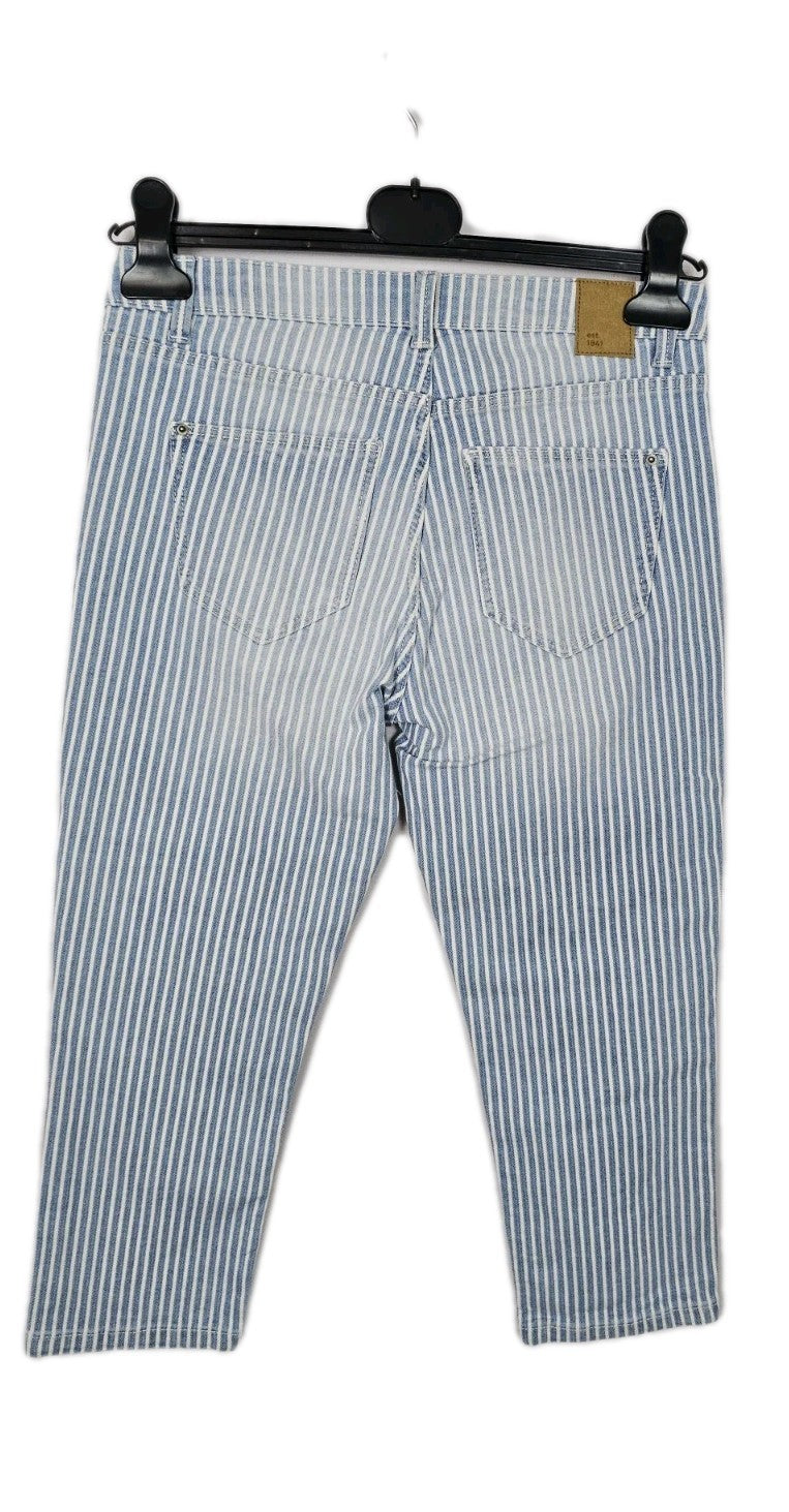 EK5509 Damen Capri Hose von C&A, Blau, Gr. 343