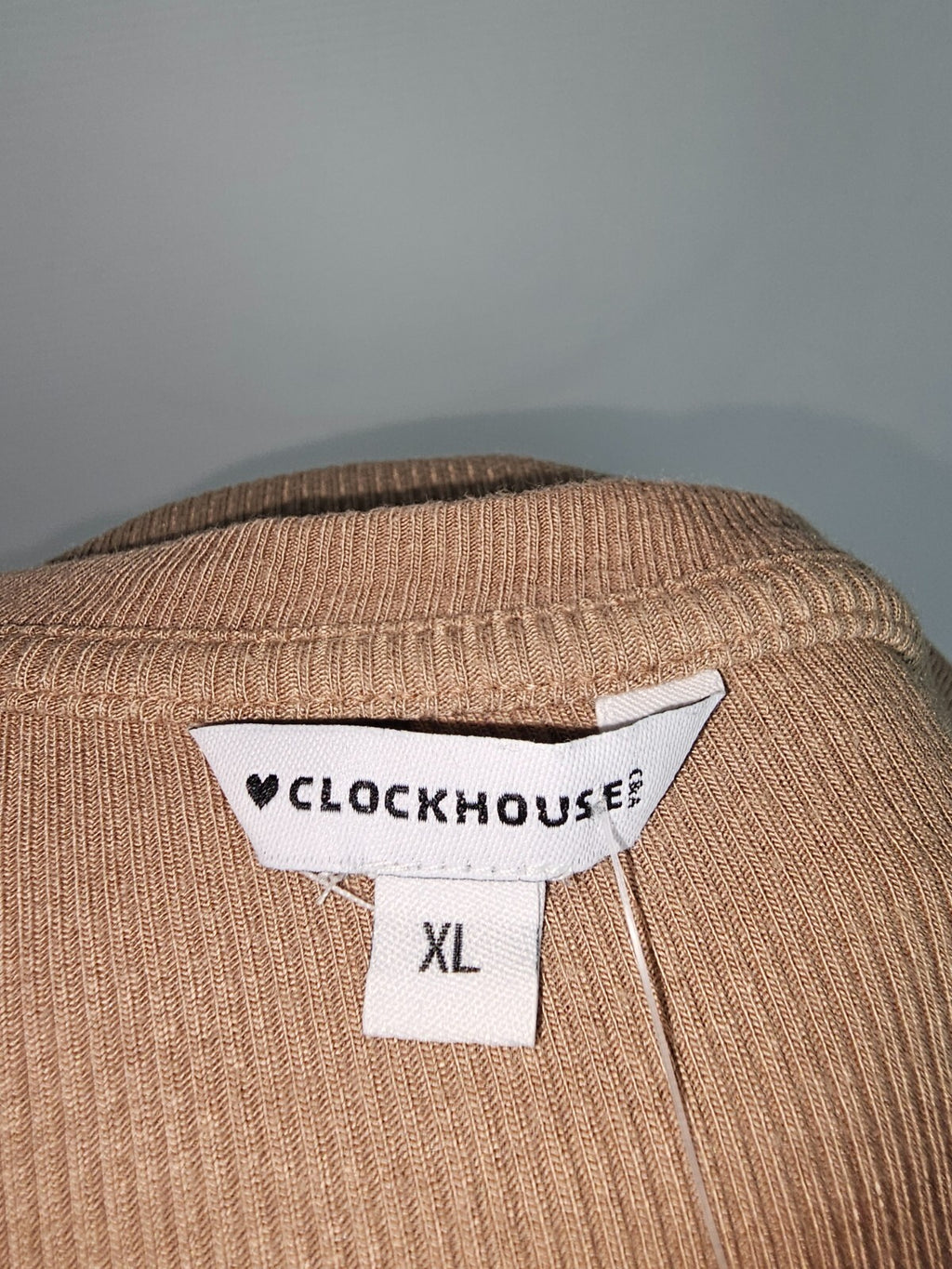 EK6471 Damen T-Shirt von Clockhouse C&A, braun, Gr.XL4