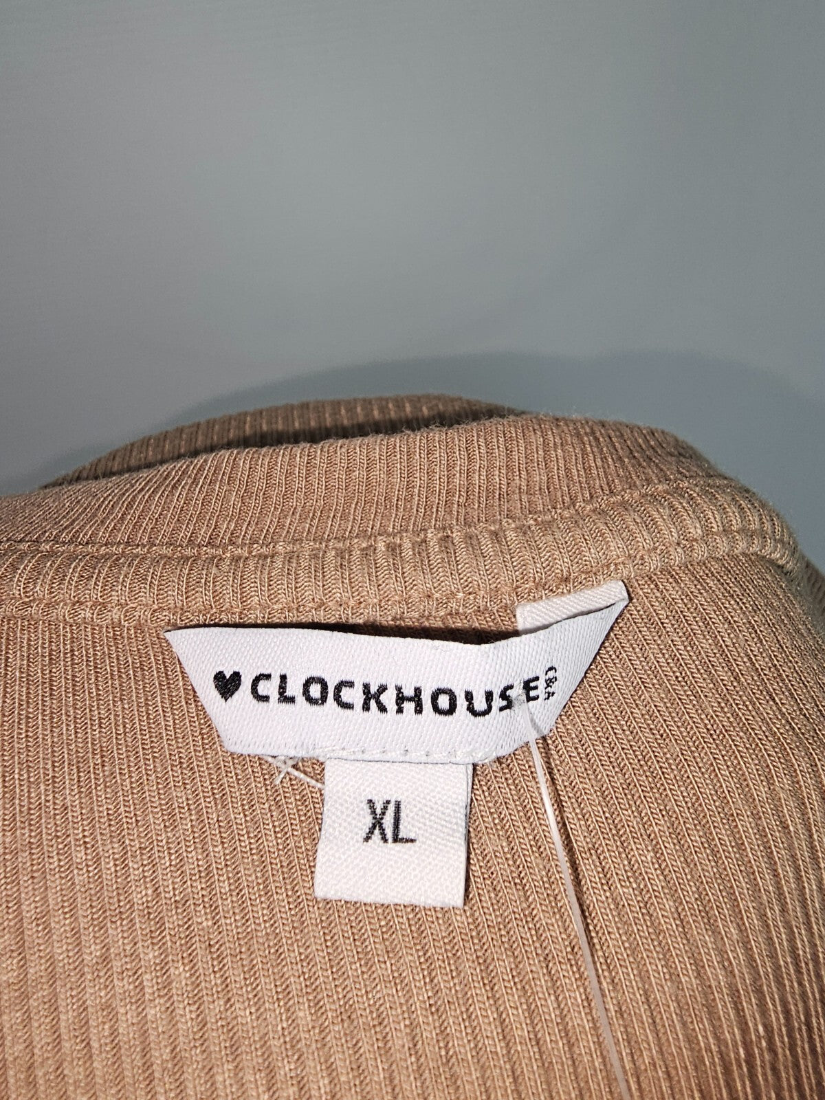 EK6471 Damen T-Shirt von Clockhouse C&A, braun, Gr.XL4