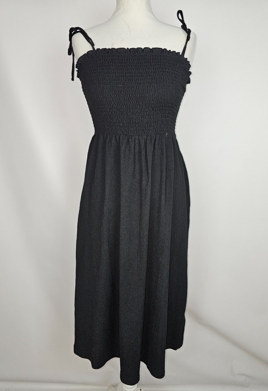 EK6523 Damen Kleid von Divided H&M, schwarz, Gr.S0