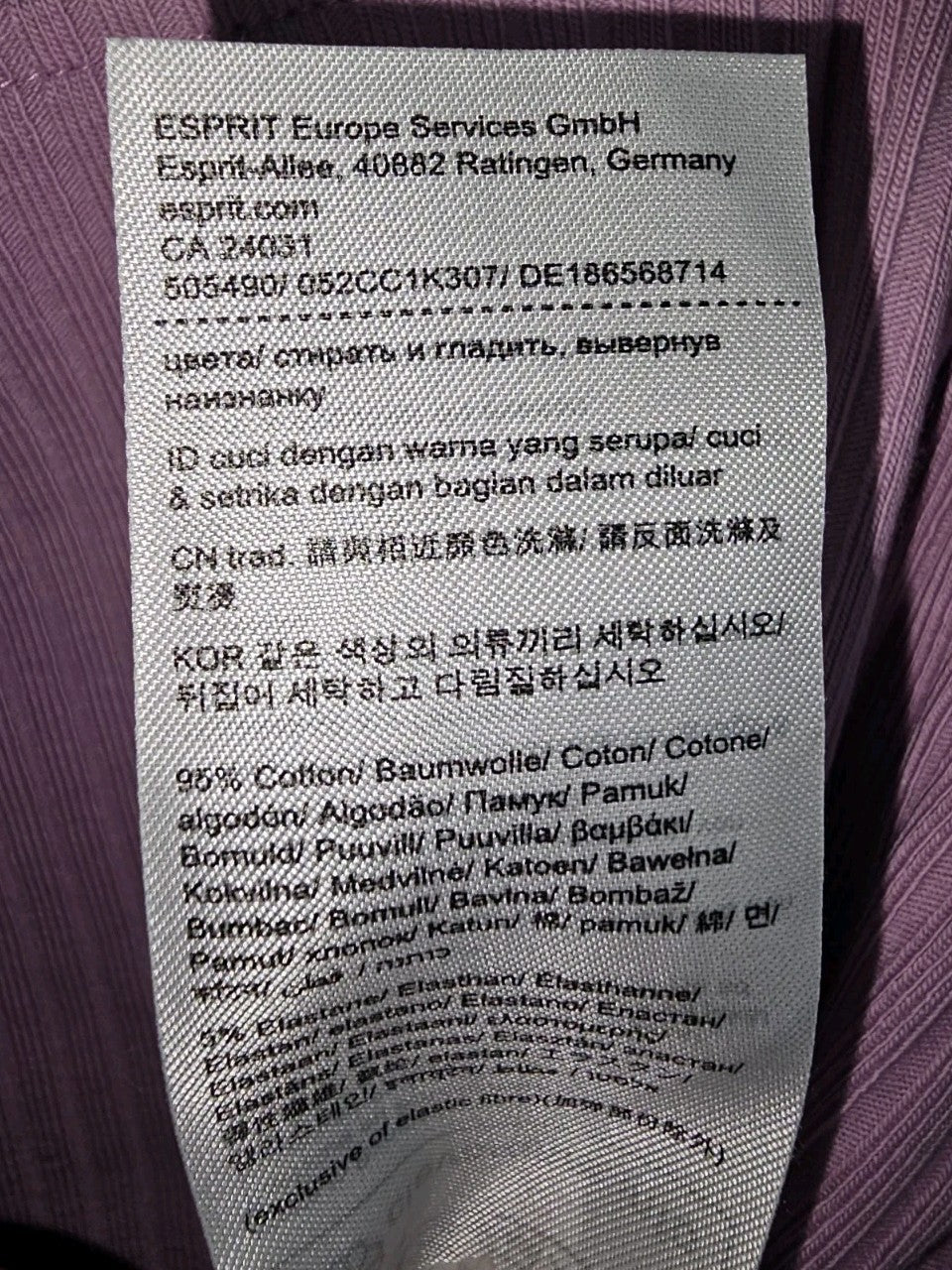 EK10110 Damen Trägershirt von EDC, lila, Gr.L4
