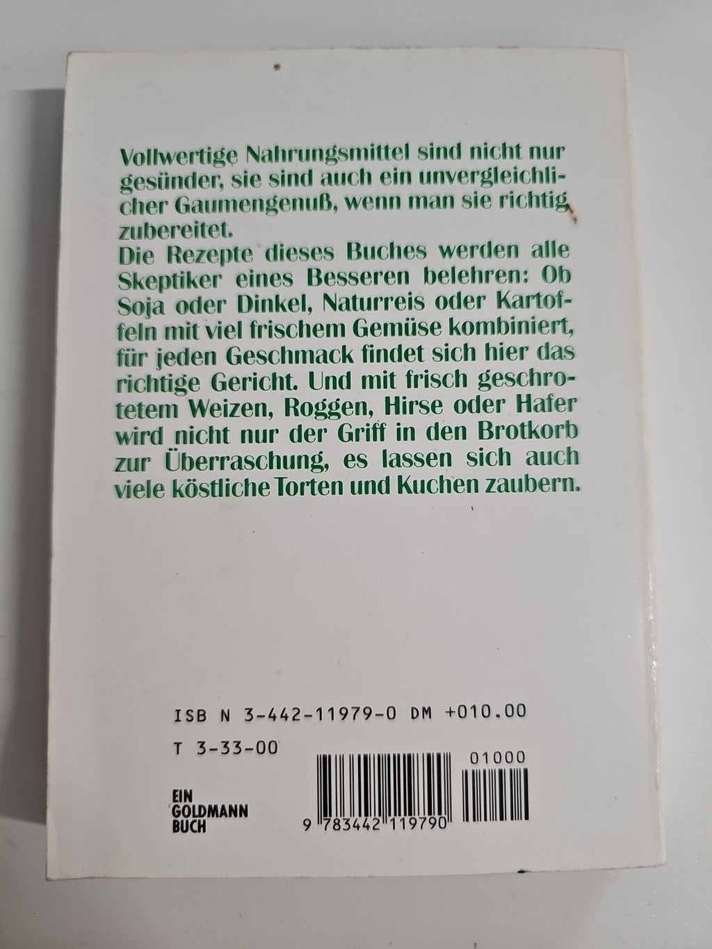 EB957 Das grosse Goldmann Vollwert-Koch- und Backbuch1