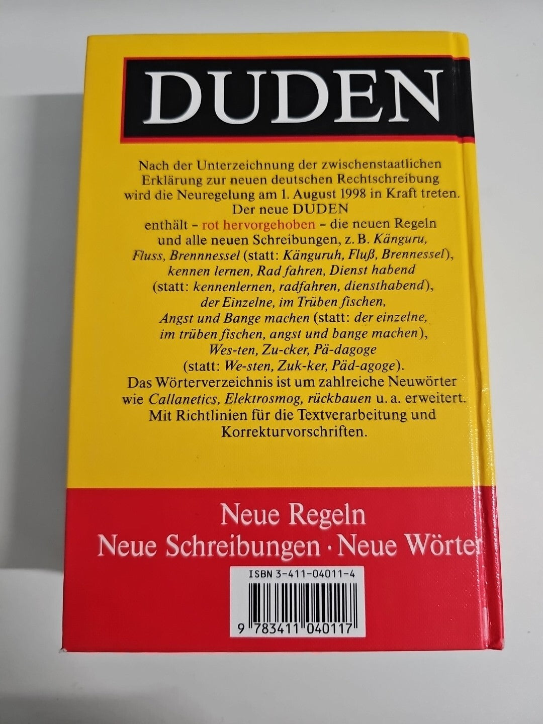 EB678 Duden, Rechtschreibung der deutschen Sprache - Werner Scholze-Stubenrecht1