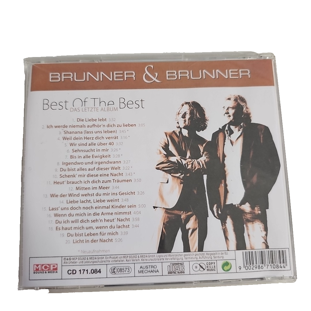 EB3116 Best Of The Best - Das Letzte Album von Brunner & Brunner  (CD, 2010)1