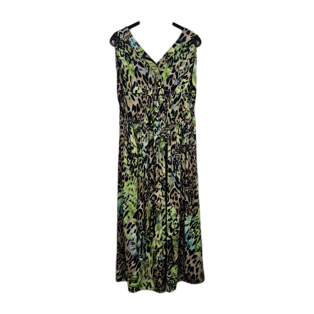 EK10409 Damen Kleid, Grün, Gr. 56/581