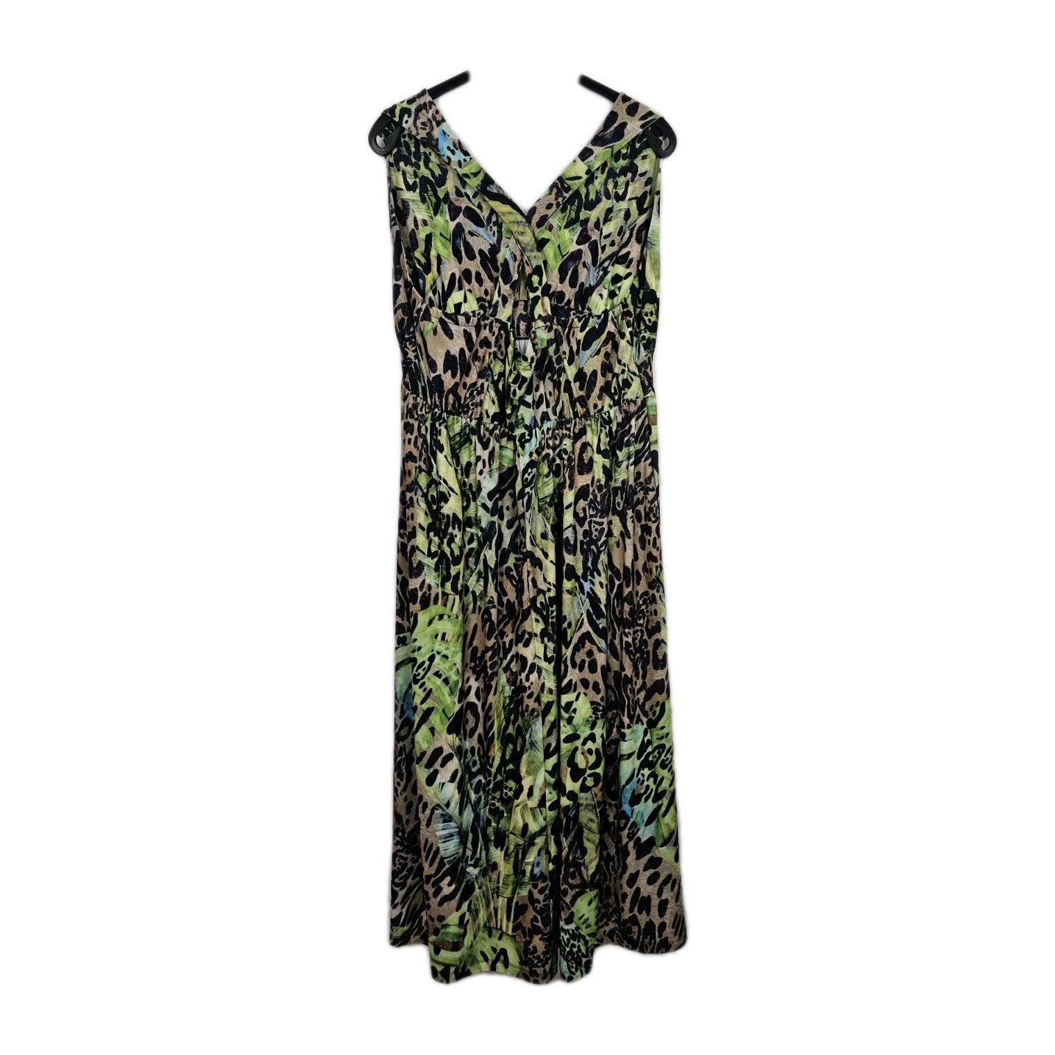 EK10409 Damen Kleid, Grün, Gr. 56/581