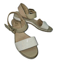 ES810 Damen Sandale von Luca Grossi, beige, Gr.380