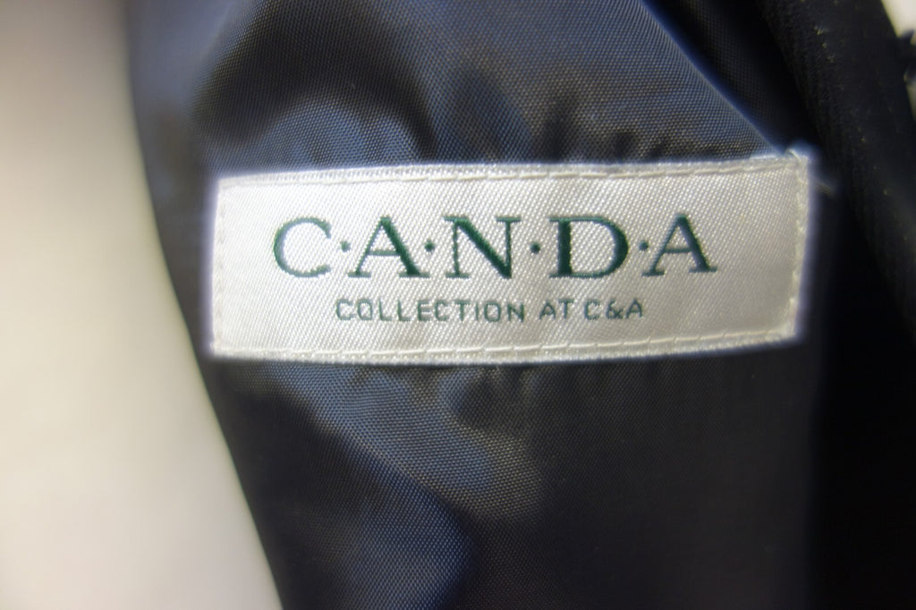 EK2434 Damen Mantel von canda by C&A, schwarz, Gr. 384