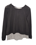 EK7785 Damen Pullover von H&M, schwarz, Gr.XS0